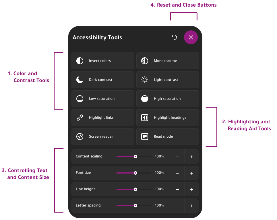 accessibility ui en